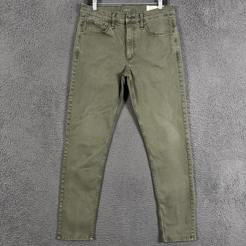 Rag & Bone Jeans Mens 32x32 Green Fit 2 Slim Fit Stretch Denim Pants